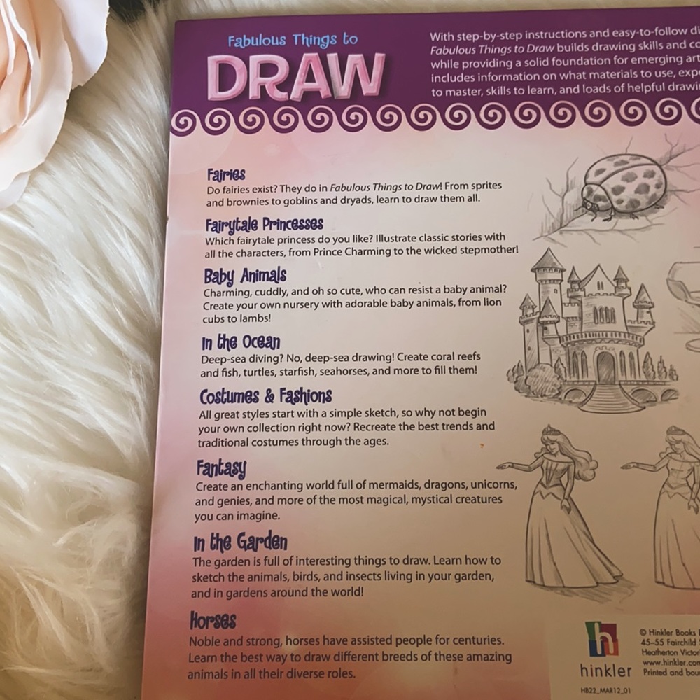 Fabulous things to Draw book NEW - Picture 3 of 3